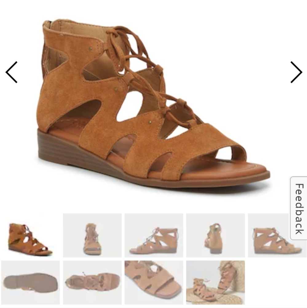 Crown Vintage Salianna Gladiator Sandal size 8.5